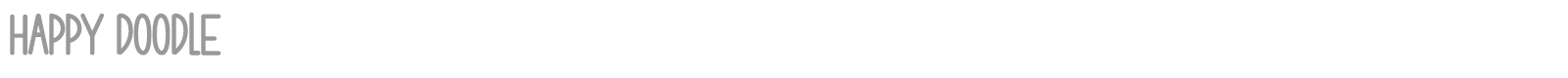 Happy Doodle font preview